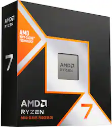 AMD - Ryzen 7 9800X3D 8-Core - 16-Thread 4.7 GHz (5.2 GHz Max Boost) Socket AM5 Unlocked Desktop Processor - Silver - Front_Zoom