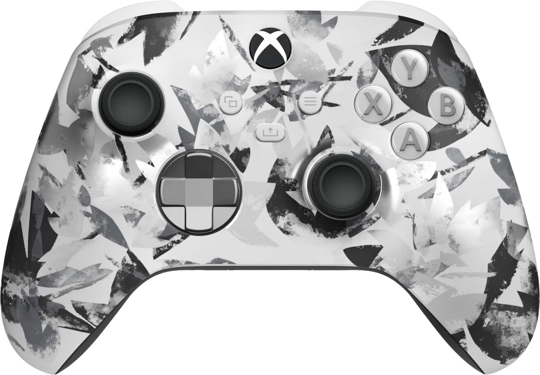 Front. Microsoft - Xbox Wireless Controller for Xbox Series X, Xbox Series S, Xbox One, PCs, and Cloud-Enabled Devices - Storm Breaker Special Edition.
