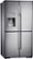 Angle Zoom. Samsung - 30.4 Cu. Ft. 4-Door French Door Refrigerator - Stainless Steel.