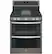 Alt View 11. GE - Profile Series 6.8 Cu. Ft. Self-Cleaning Freestanding Double Oven Gas Convection Range.