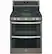 Alt View 13. GE - Profile Series 6.8 Cu. Ft. Self-Cleaning Freestanding Double Oven Gas Convection Range.