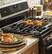 Alt View 18. GE - Profile Series 6.8 Cu. Ft. Self-Cleaning Freestanding Double Oven Gas Convection Range.