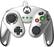 Front. PDP - Wired Fight Pad for Nintendo Wii U - Silver.