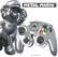 Alt View 12. PDP - Wired Fight Pad for Nintendo Wii U - Silver.