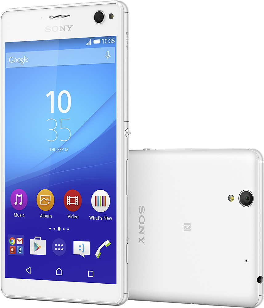 Best Buy: Sony Xperia C4 4G with 16GB Memory Cell Phone (Unlocked) White Xperia  C4 White (E5306)