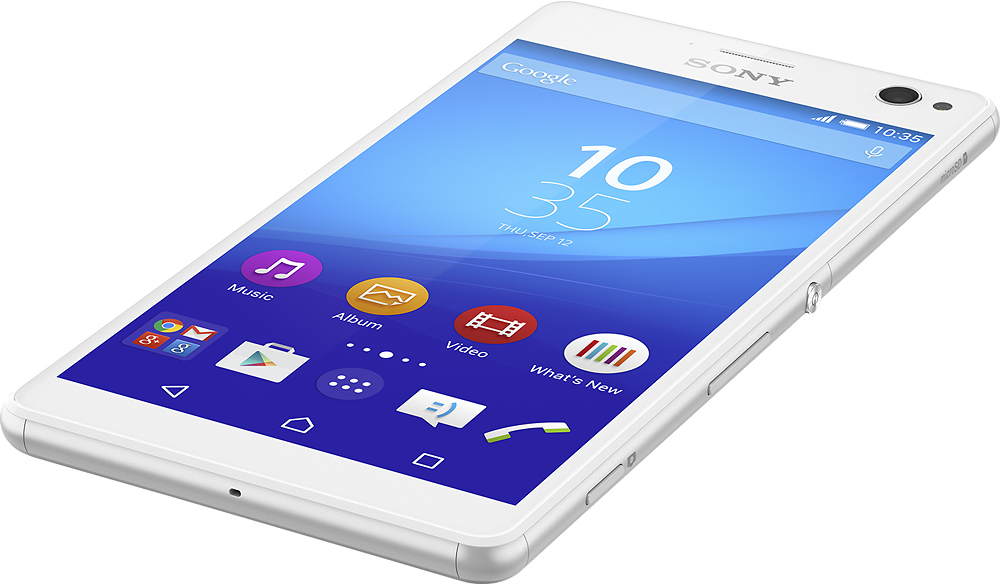 Best Buy: Sony Xperia C4 4G with 16GB Memory Cell Phone (Unlocked) White Xperia  C4 White (E5306)
