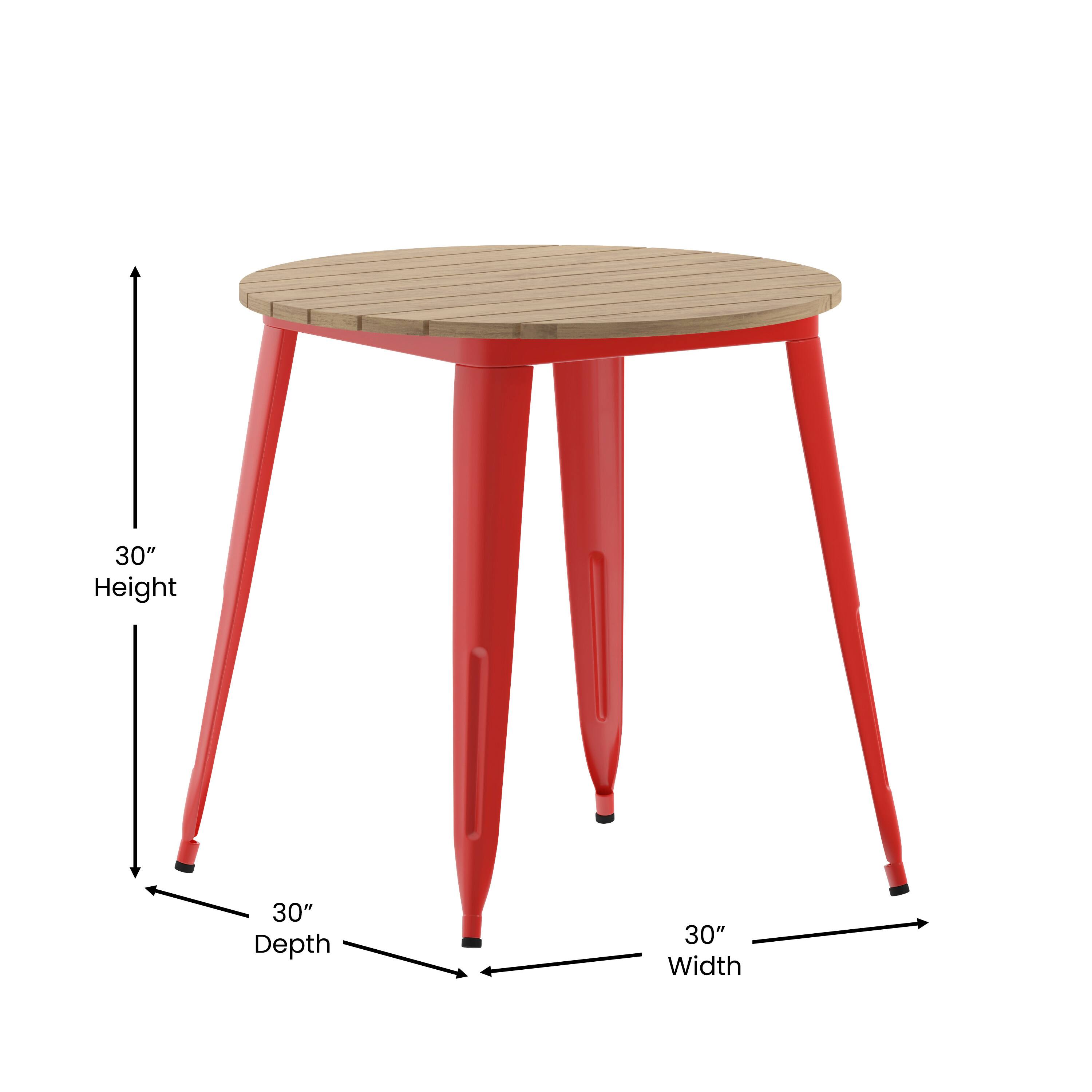 30" Height  
30" Depth  
30" Width
