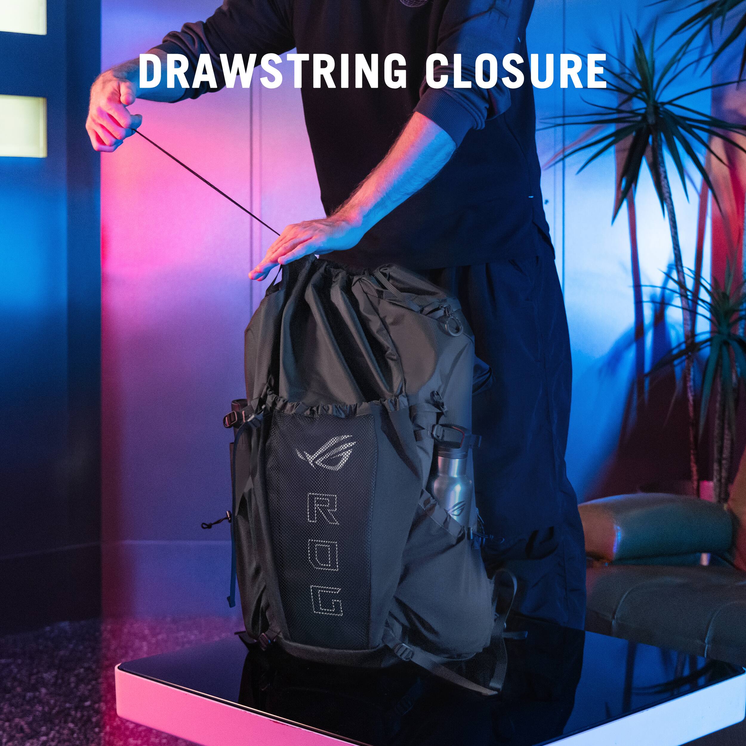 DRAWSTRING CLOSURE