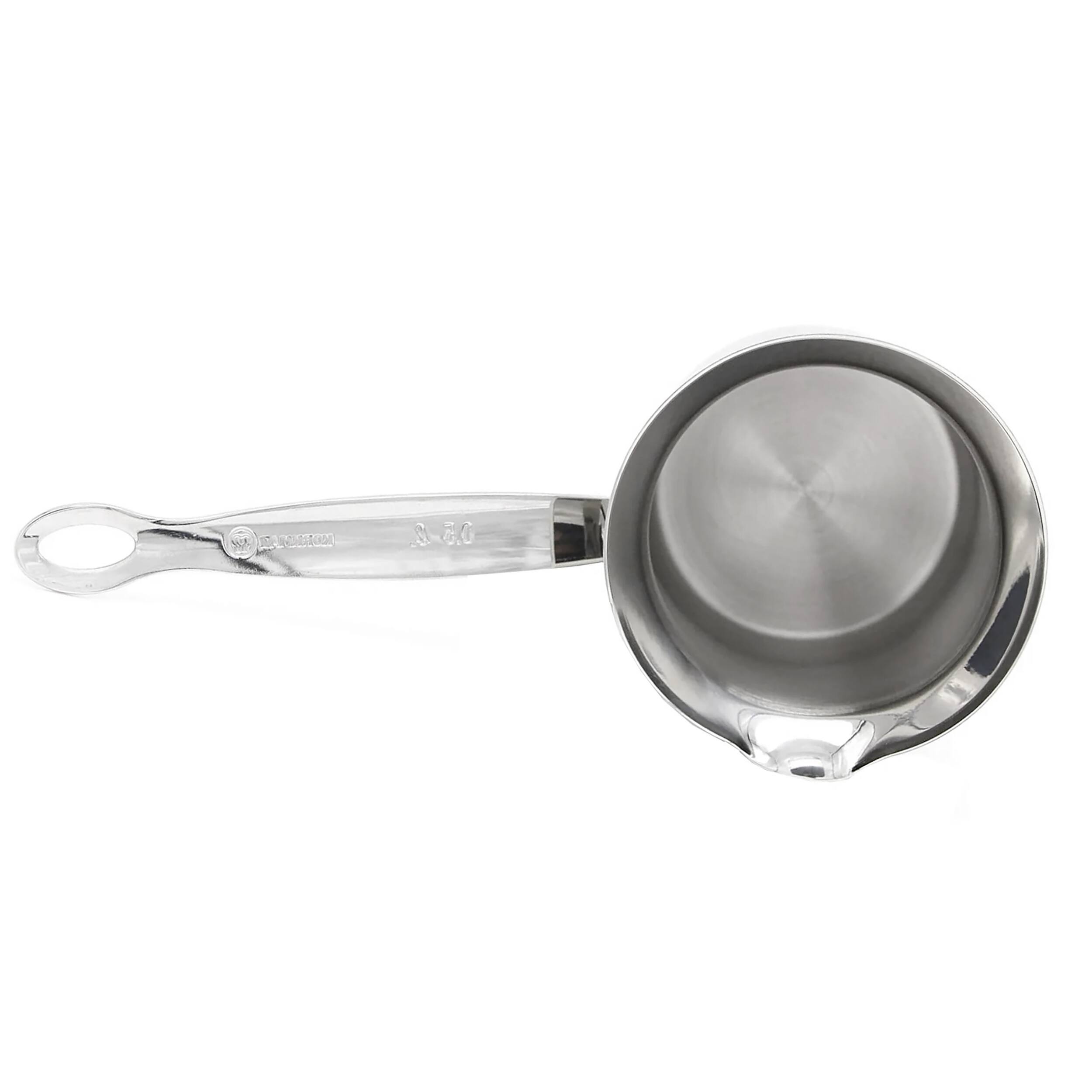 Alt View 2. Korkmaz - Korkmaz Classic 6 Ounce Stainless Steel Turkish Coffee Pot in Silver - Silver.