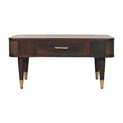 Front. Artisan Furniture - Artisan Furniture Solid Wood Belmont Coffee Table - Brown.