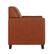Left. Alamont Home - Hercules Diplomat Contemporary Leather/Faux Leather Reception Chair - Cognac.