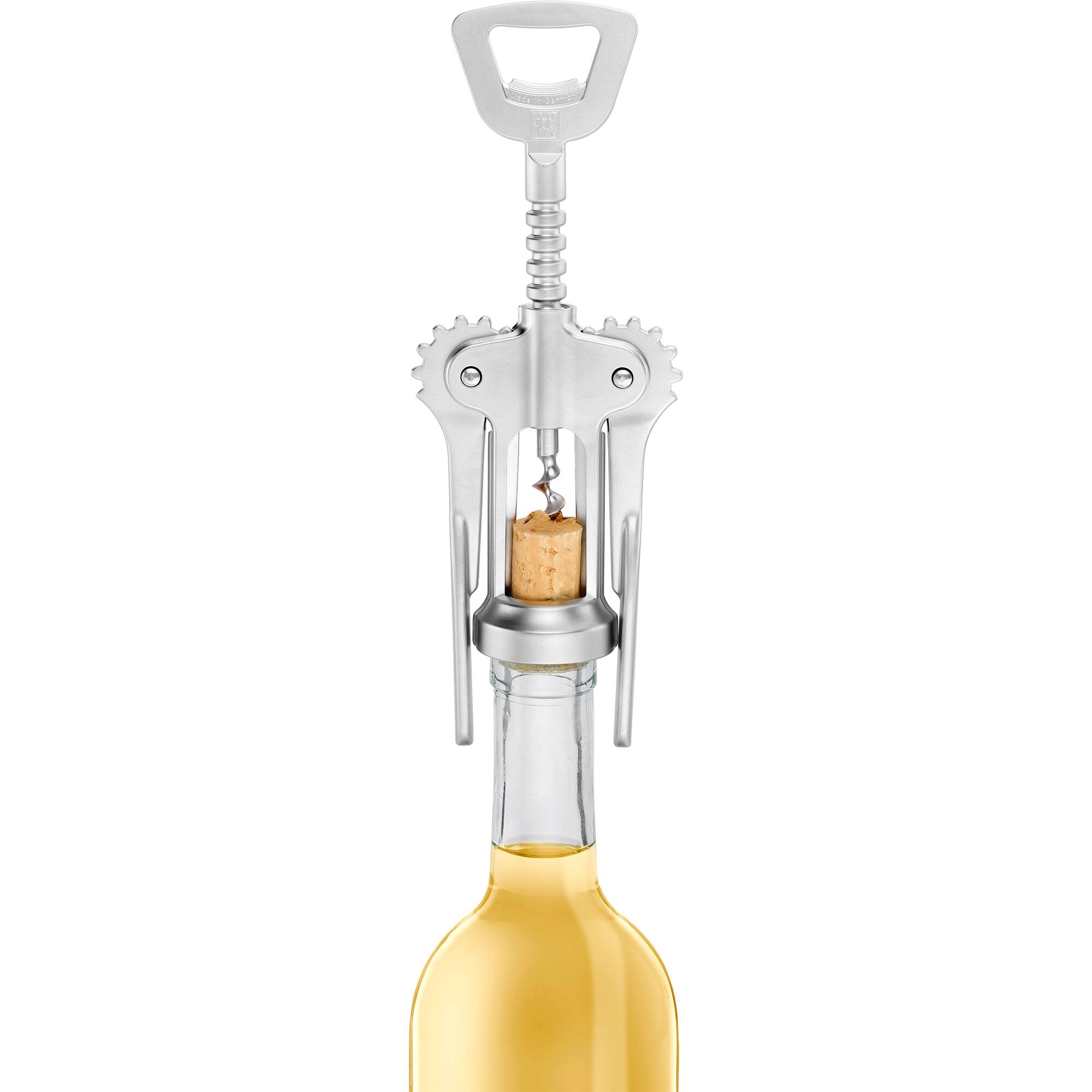Alt View 1. ZWILLING - ZWILLING Sommelier Double Lever Corkscrew - Stainless steel.
