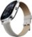 Alt View Zoom 12. ASUS - ZenWatch 2 Smartwatch 45mm Stainless Steel - Silver/Khaki Leather.