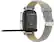 Alt View 14. ASUS - ZenWatch 2 Smartwatch 45mm Stainless Steel - Silver/Khaki Leather.