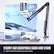 Sturdy and Adjustable Boom Arm Stand: Wide extension and leave more space.