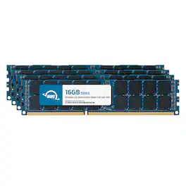 OWC - 64GB (4x16GB) DDR3 ECC Reg CL9 PC3-10600 1333MHz SDRAM Memory Upgrade Module Compatible with Select Mac Models