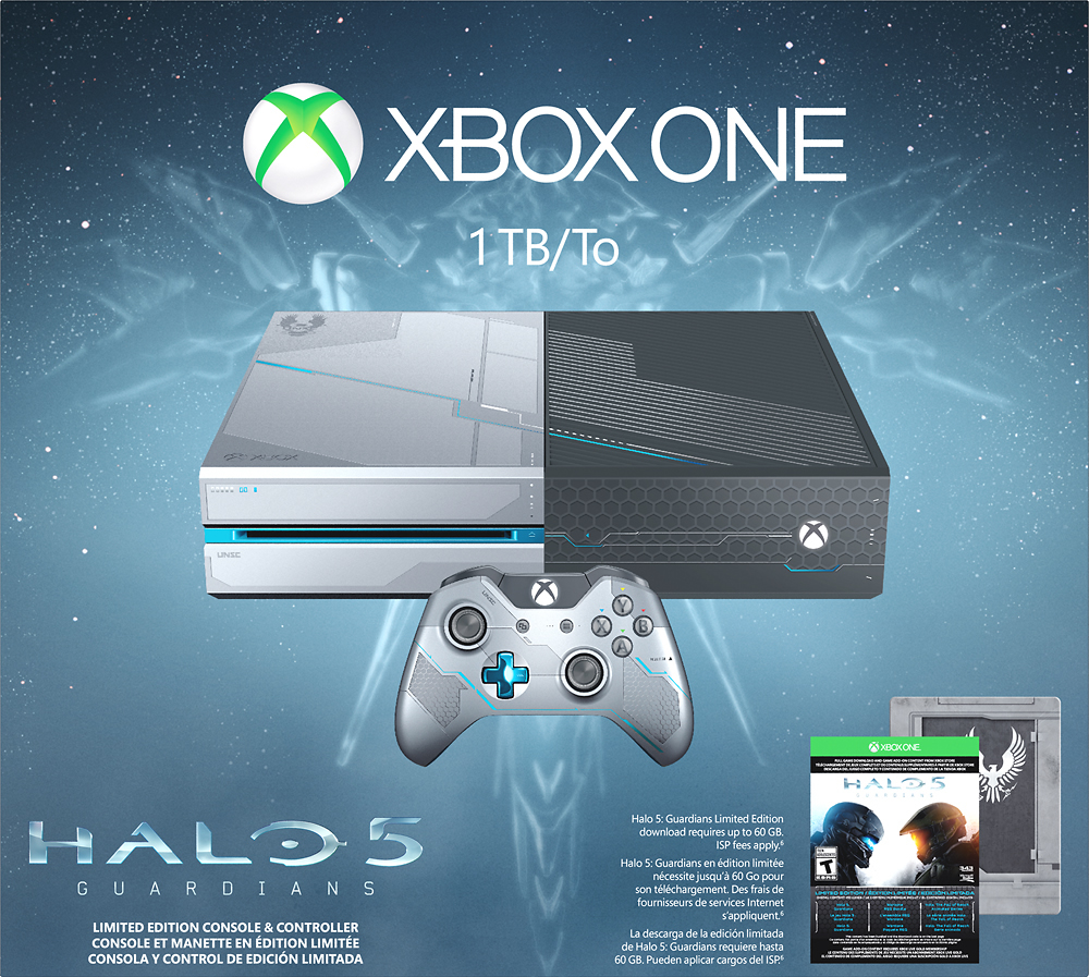 Geologie wereld Maken Microsoft Xbox One Limited Edition Halo 5: Guardians Bundle Custom  KF6-00058 - Best Buy
