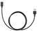 Front. Kenwood - 8.1" Lightning-to-USB Cable for Select Apple® iPhone® Models - Black.