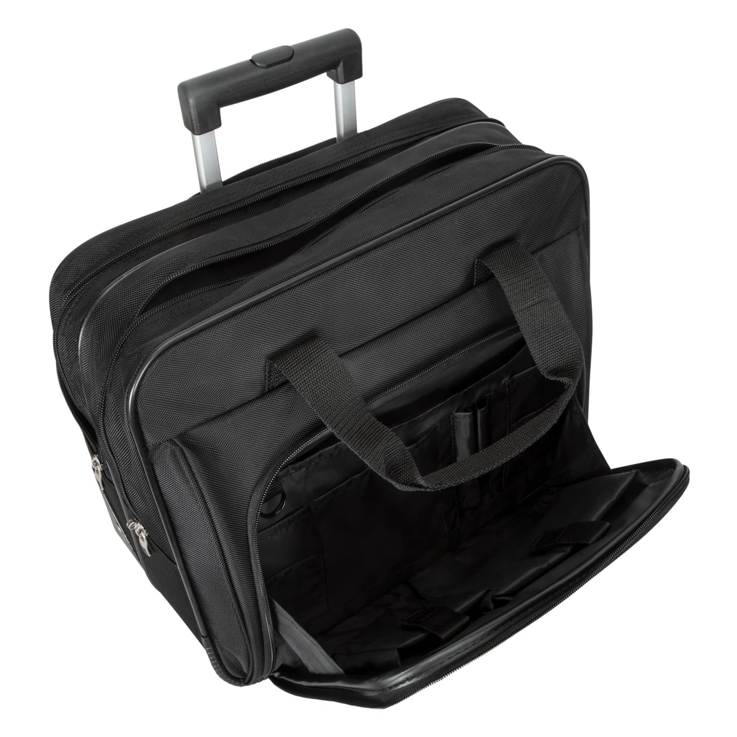 Alt View 18. Targus - Metro Rolling Laptop Case for 15.4" Laptop - Black.