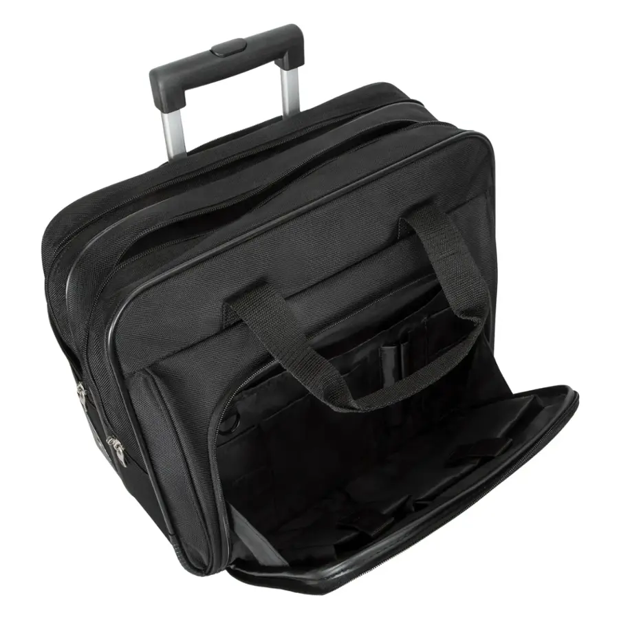 Targus Metro Rolling Laptop Case for 15.4" Laptop Black TBR003US - Best Buy