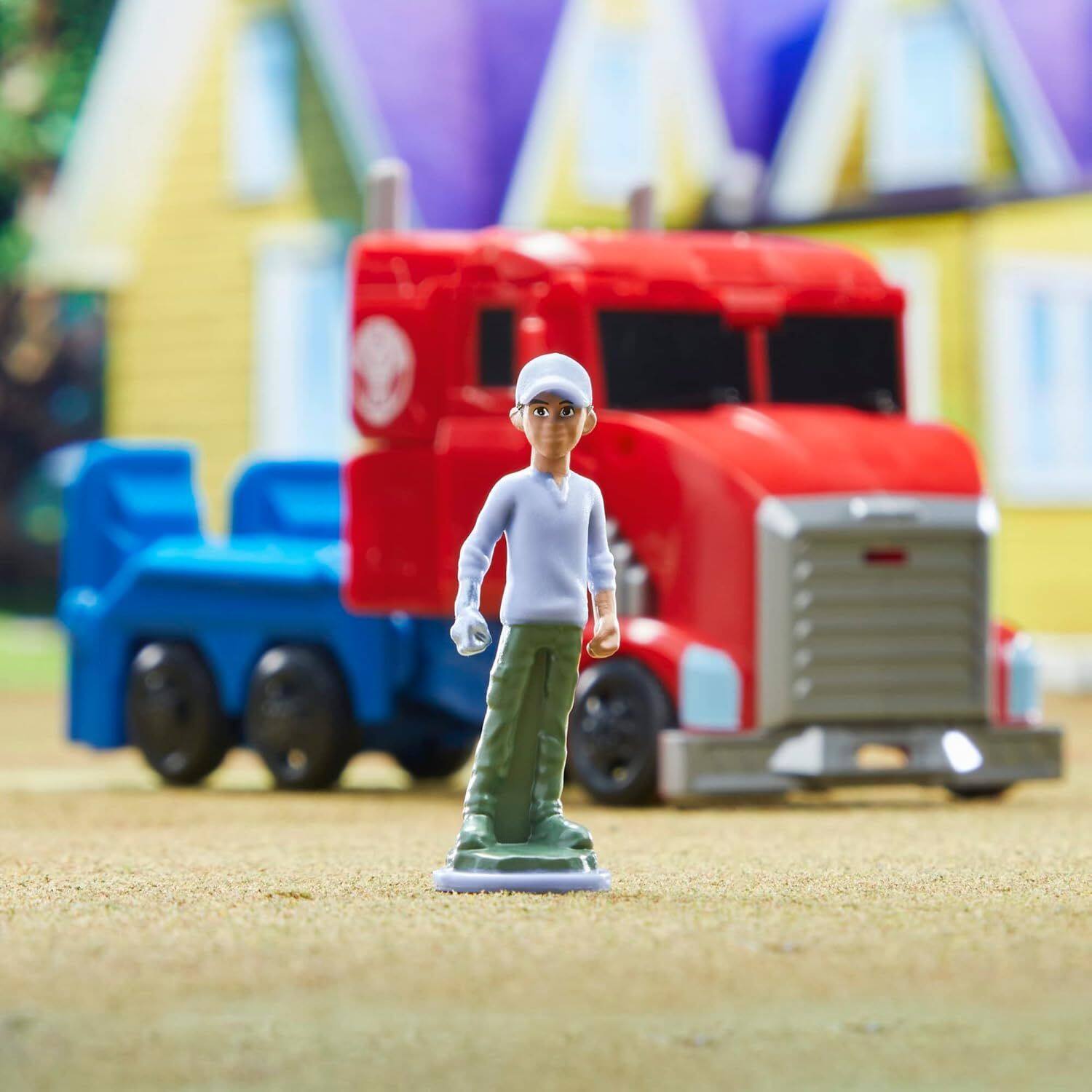 Alt View 2. Transformers - Transformers Toys EarthSpark Spin Changer Optimus Prime 8-Inch Action Figure.