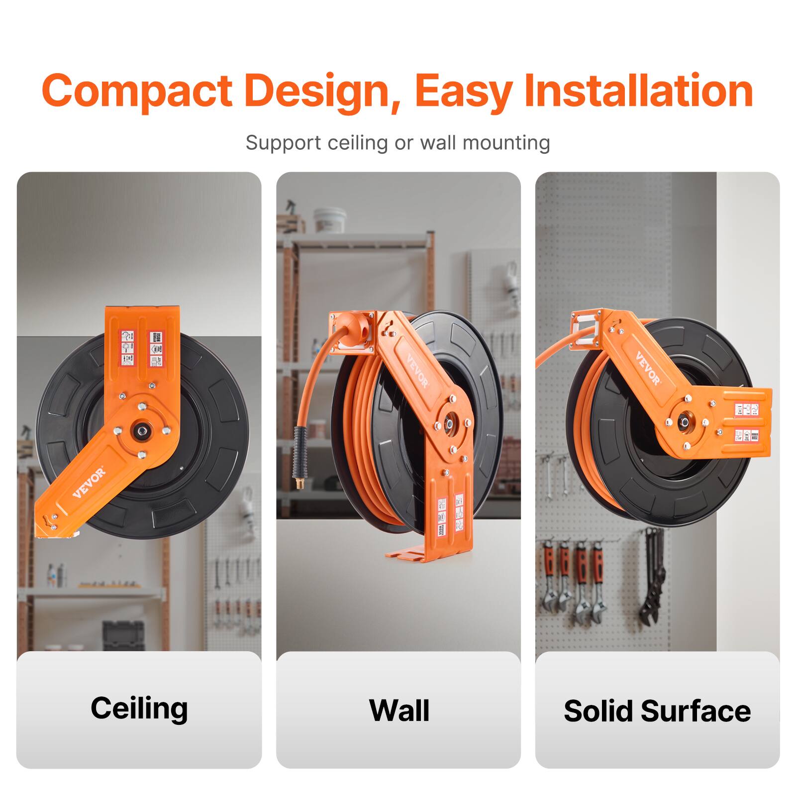 Compact Design, Easy Installation  
Support ceiling or wall mounting  

T 1M a VEVOR G 51 T VEVOR I 2 VEVOR  

BRS Ceiling Wall Solid Surface