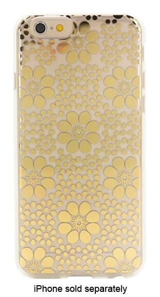 Front. Sonix - Hard Shell Case for Apple® iPhone® 6 - Gold/Clear.