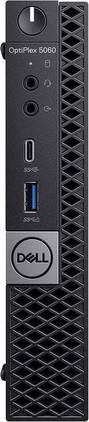 Dell - Refurbished Excellent - OptiPlex 5060 Micro Desktop Computer, Intel Core i5 (2.1) | 16GB DDR4 RAM | 250GB PCIe | Windows 11 Professional - Black