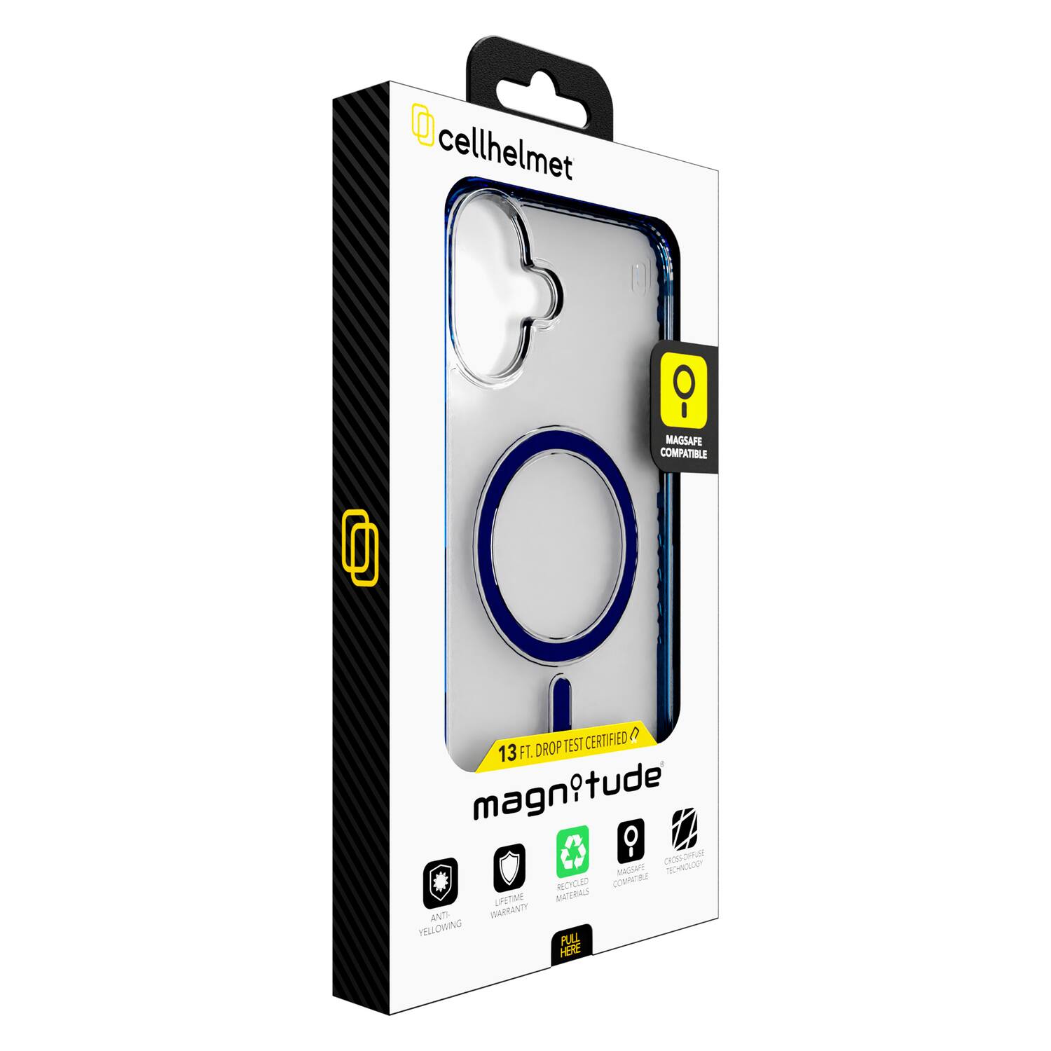 cellhelmet

MAGSAFE COMPATIBLE

13 FT. DROP TEST CERTIFIED

magnitude

ANTI YELLOWING
LIFETIME WARRANTY
RECYCLED MATERIALS
FULL COVERAGE
CROSS-TECHNOLOGY