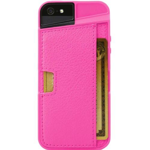 Front Standard. CM4 - Q Card Case for iPhone 5 / 5S - Pink Sapphire.