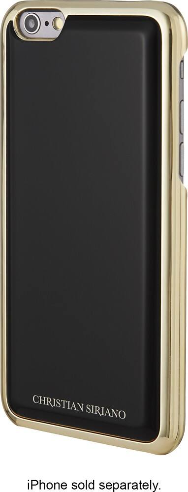 Front. Christian Siriano - Case for Apple® iPhone® 6 Plus and 6s Plus - Black.