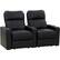 Angle. Octane Seating - Turbo XL700 Straight 2-Seat Manual Recline Home Theater Seating - Black.