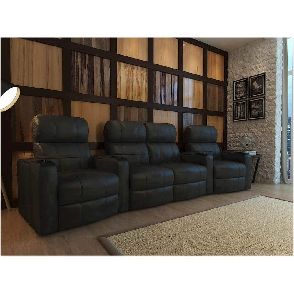 Best Buy: Octane Seating Turbo XL700 Curved 4-Seat Manual Recline Home