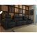 Alt View 14. Octane Seating - Turbo XL700 Curved 4-Seat Manual Recline Home Theater Seating with Middle Loveseat - Black.