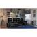 Alt View 20. Octane Seating - Turbo XL700 Straight 4-Seat Power Recline Home Theater Seating with Middle Loveseat - Black.