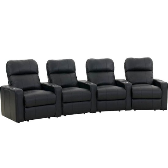 Octane Seating Turbo XL700 Curved 4-Seat Manual Recline Home Theater