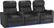 Angle. Octane Seating - Turbo XL700 Straight 3-Seat Power Recline Home Theater Seating - Black.
