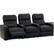 Alt View 12. Octane Seating - Turbo XL700 Straight 3-Seat Power Recline Home Theater Seating - Black.