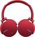 Alt View 12. Sony - Extra Bass Wireless Over-the-Ear Headphones - Red.