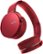 Alt View Zoom 13. Sony - Extra Bass Wireless Over-the-Ear Headphones - Red.