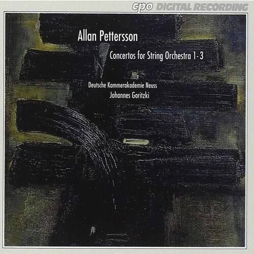 Johannes Goritzki - Concerti for String Orchestra 1-3  - COMPACT DISCS
