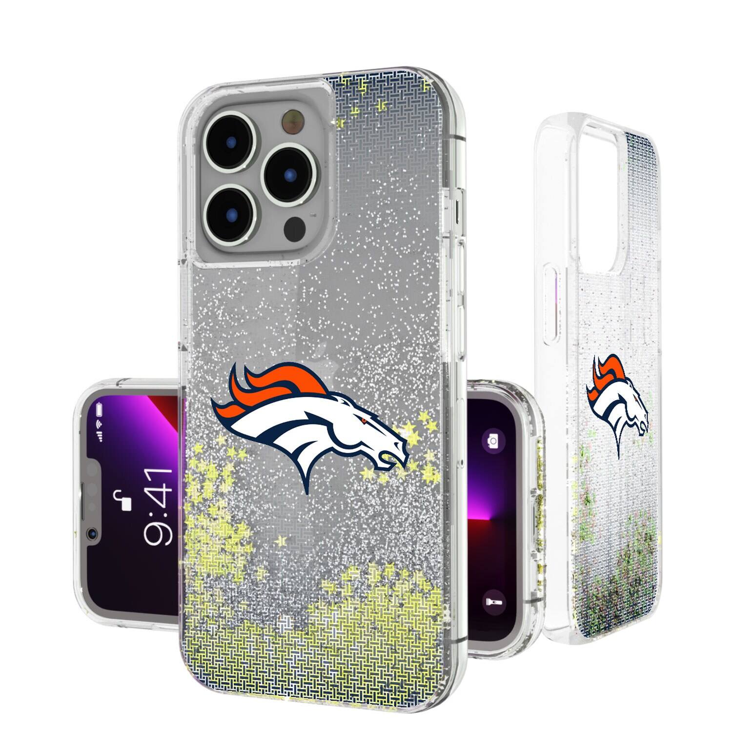 Keyscaper - NFL - Denver Broncos - Linen Logo iPhone Glitter Case - 15 Pro - Multicolor price history on PriceWatchPro