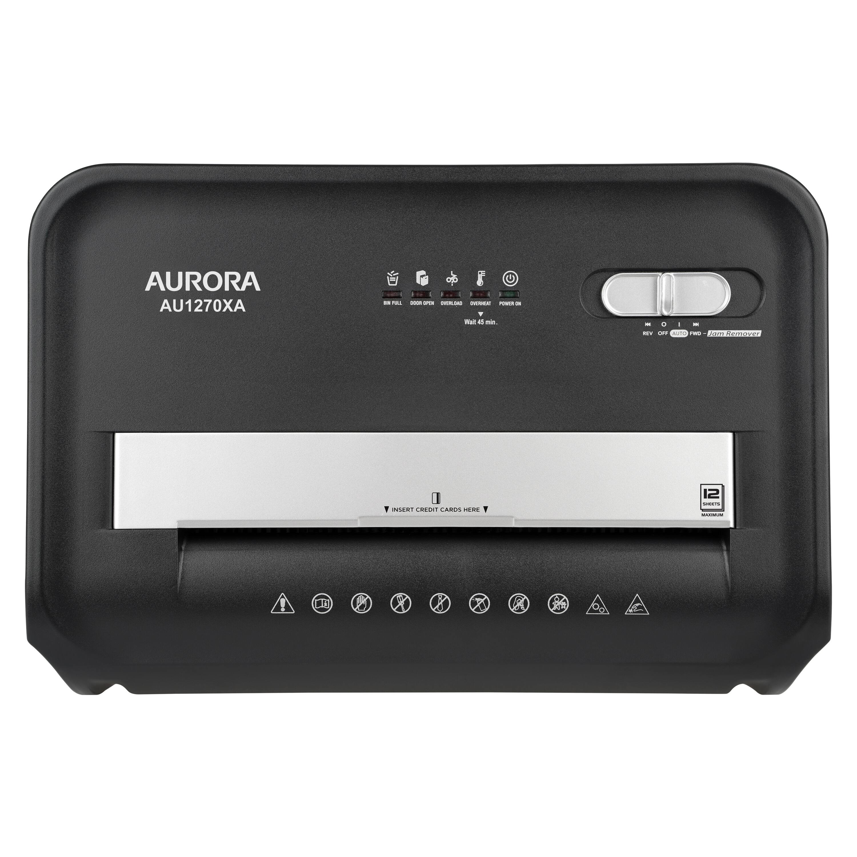 AURORA AU1270XA

INSERT CREDIT CARDS HERE

12
MAXIMUM

INSERT CREDIT CARDS