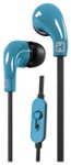 Front Zoom. iHome - Earbud Headphones - Blue.