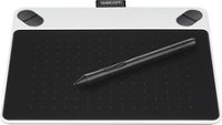 Front Zoom. Wacom - Intuos Draw Creative Small Pen Tablet - White.