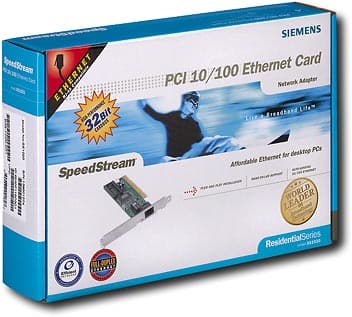 Speedstream Room Best Buy: Siemens SpeedStream Desktop 10/100 PCI Network Card SS1020