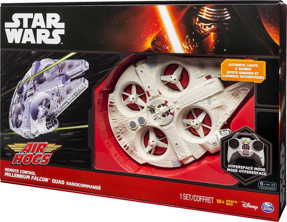 air hogs star wars remote control millennium falcon