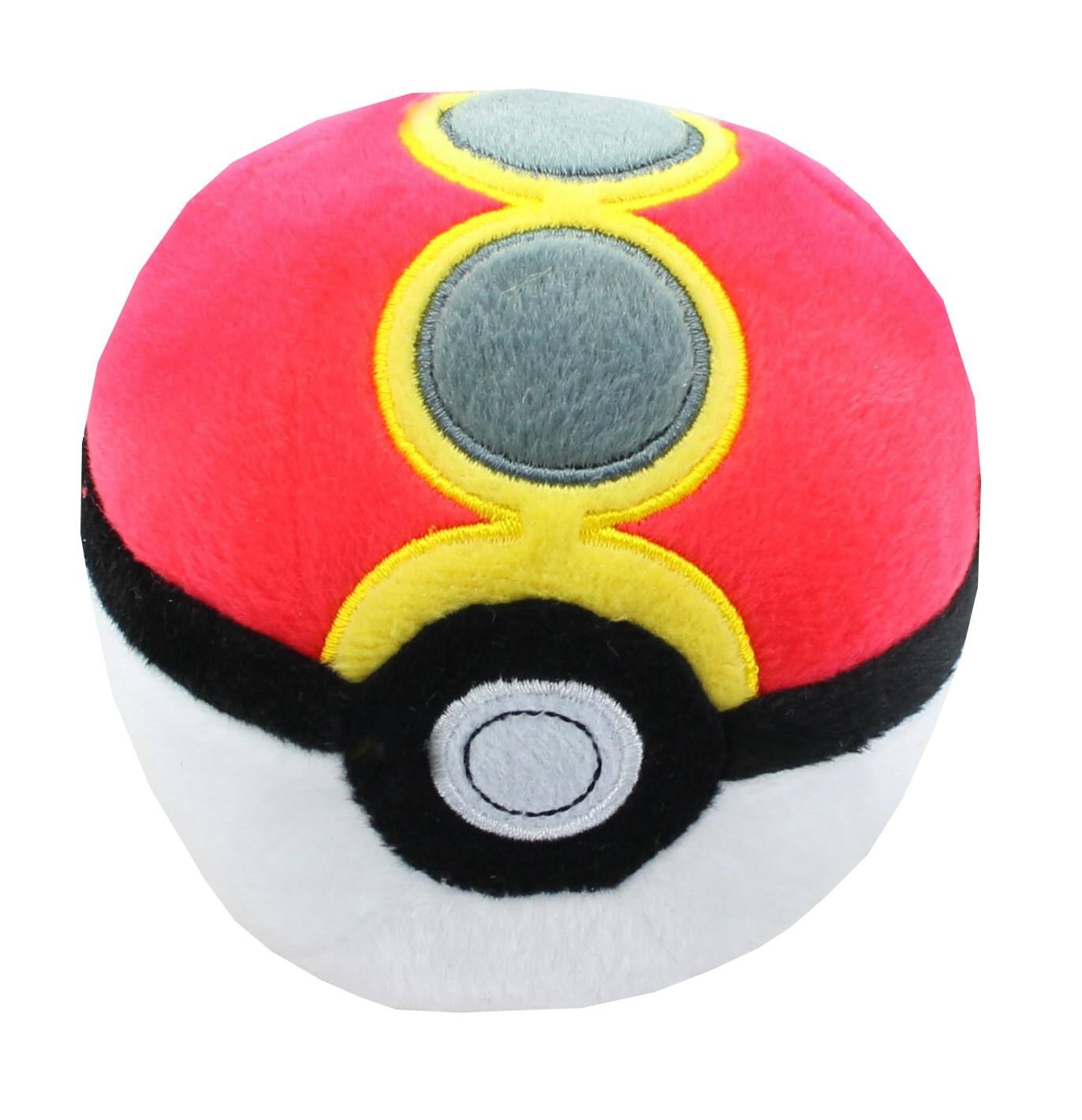 Pokémon - Pokemon Poke Ball 5 Inch Plush - Repeat Ball - Red/White