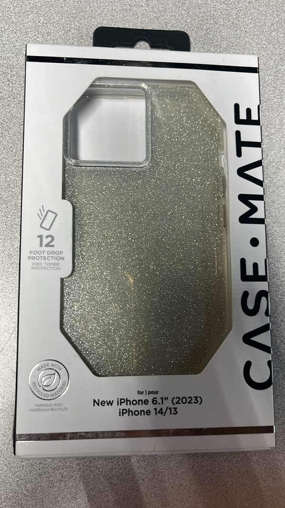 Case-Mate - Case Mate Case for iPhone 6.1 (2023) for iPhone 14 / 13 - Crystal Gold