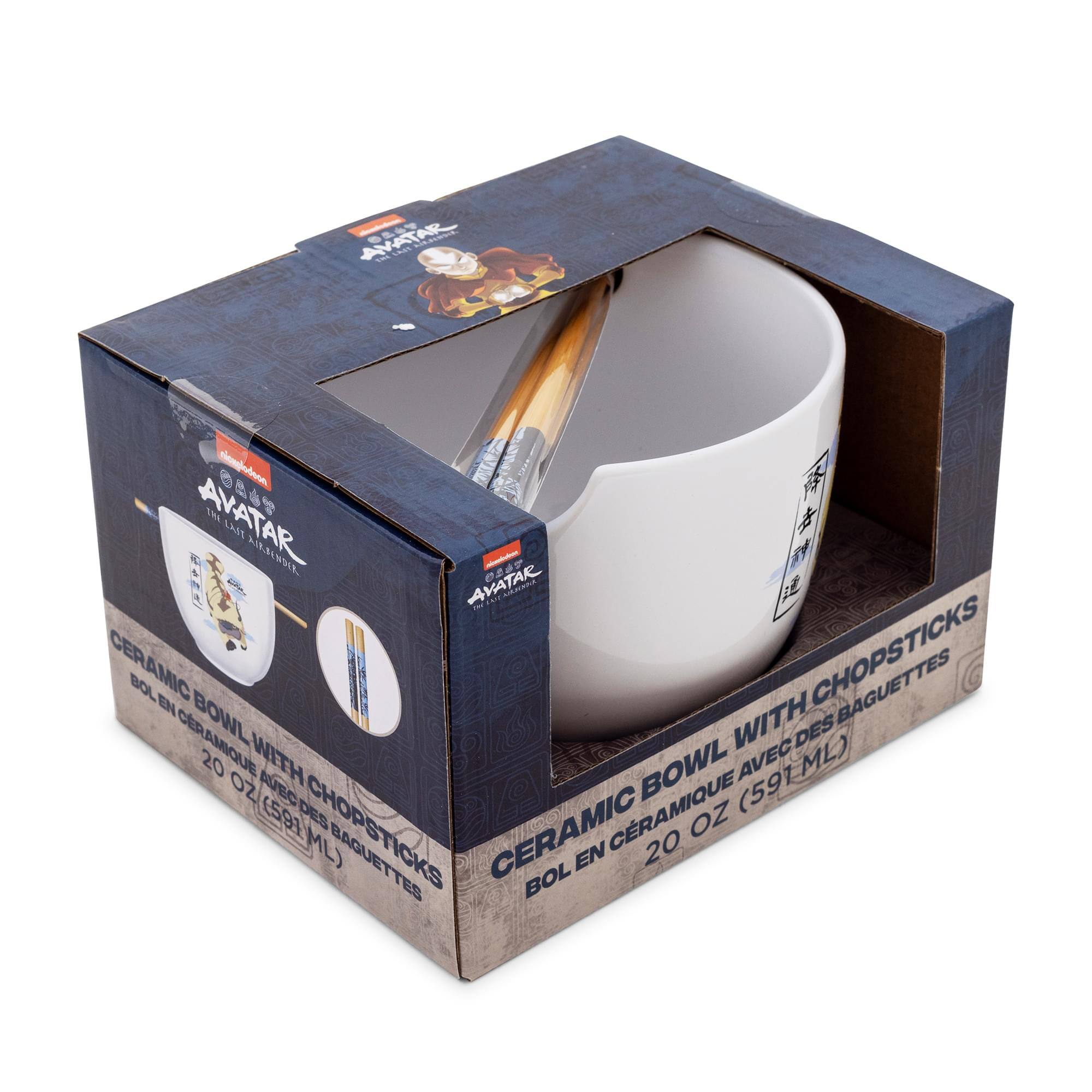 AVATAR THE LAST AIRBENDER

CERAMIC BOWL WITH CHOPSTICKS
20 OZ (591ML)

CERAMIQUE AVEC DES BAGUETTES
20 OZ (591ML)